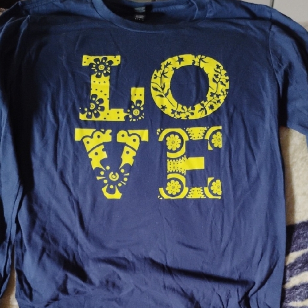Blue Women's Long-Sleeved T